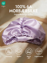 [Lavendel] SilkSilky-DK Sovehætte 002