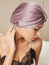 [Bleg Mauve] SilkSilky-DK Sovehætte 002