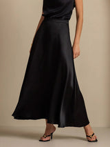 [Sort] SilkSilky-DK Nederdel 001