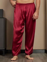 [Vin] SilkSilky-DK Pure Silk Mens Sleep Bottoms 003