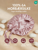 [Bleg Mauve] SilkSilky-DK Sovehætte 002