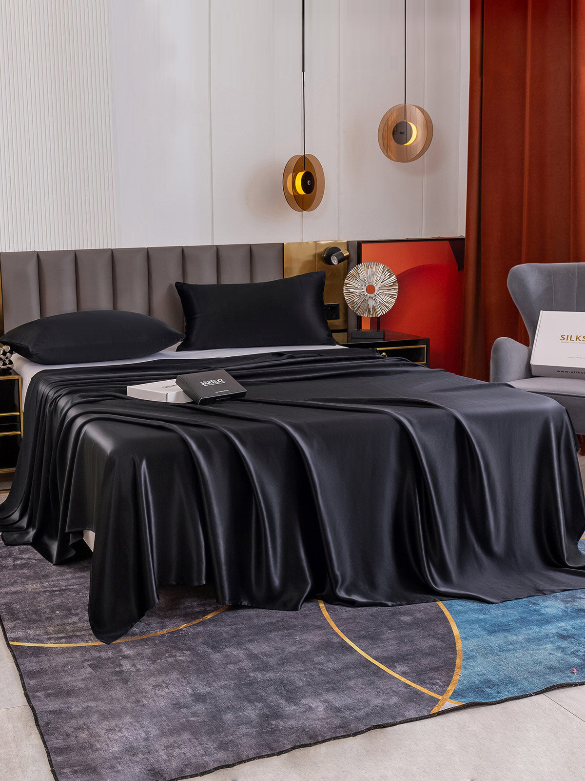 [Sort] SilkSilky-DK 19Momme Bedding Set 003