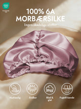 [Bleg Mauve] SilkSilky-DK Sovehætte 002