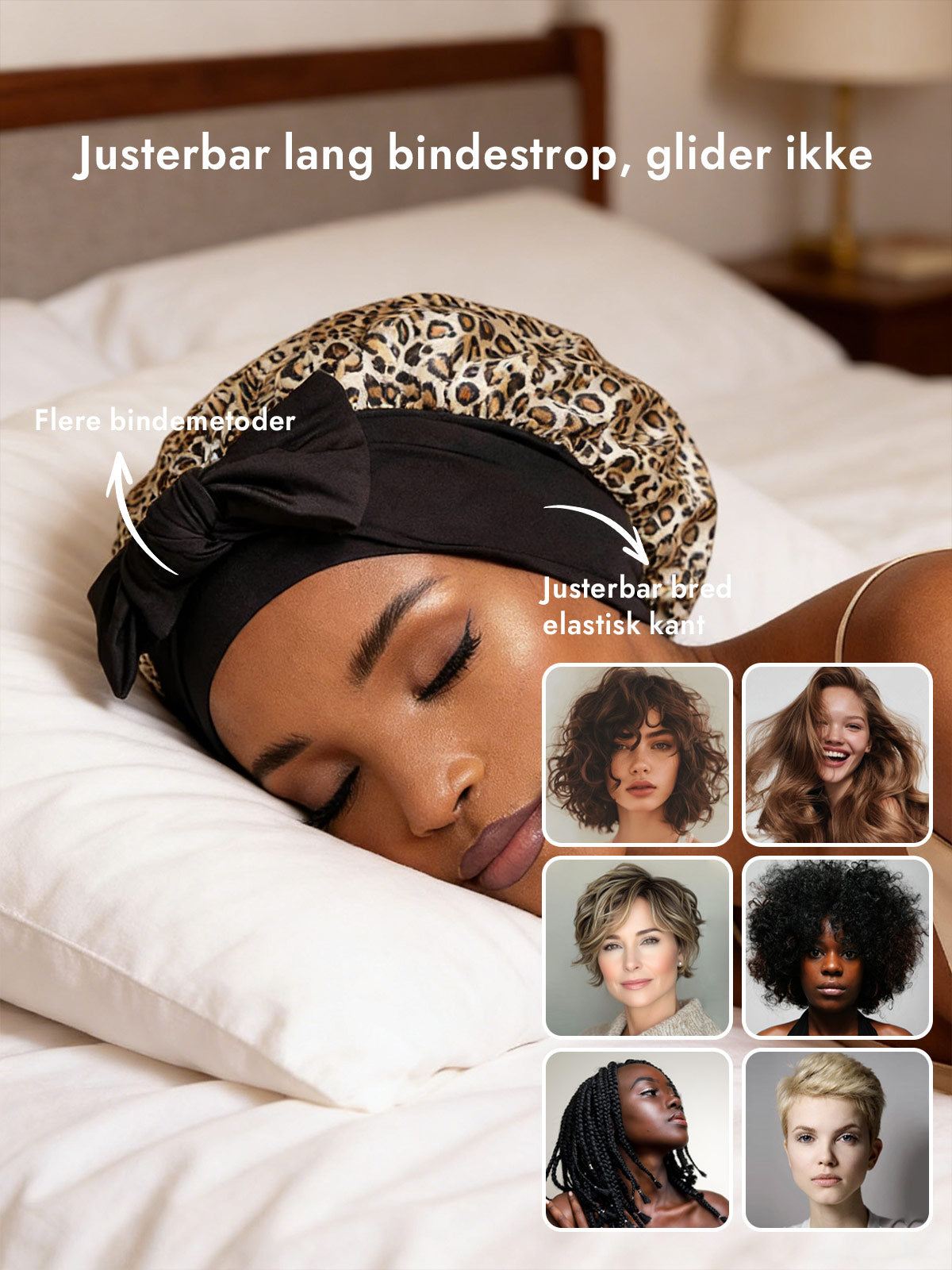 [Leopard] SilkSilky-DK Silke Sleep Cap 004