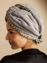 [Leopard] SilkSilky-DK Hårturban 008