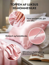 [Lyserød] SilkSilky-DK 30Momme Pudebetræk 002