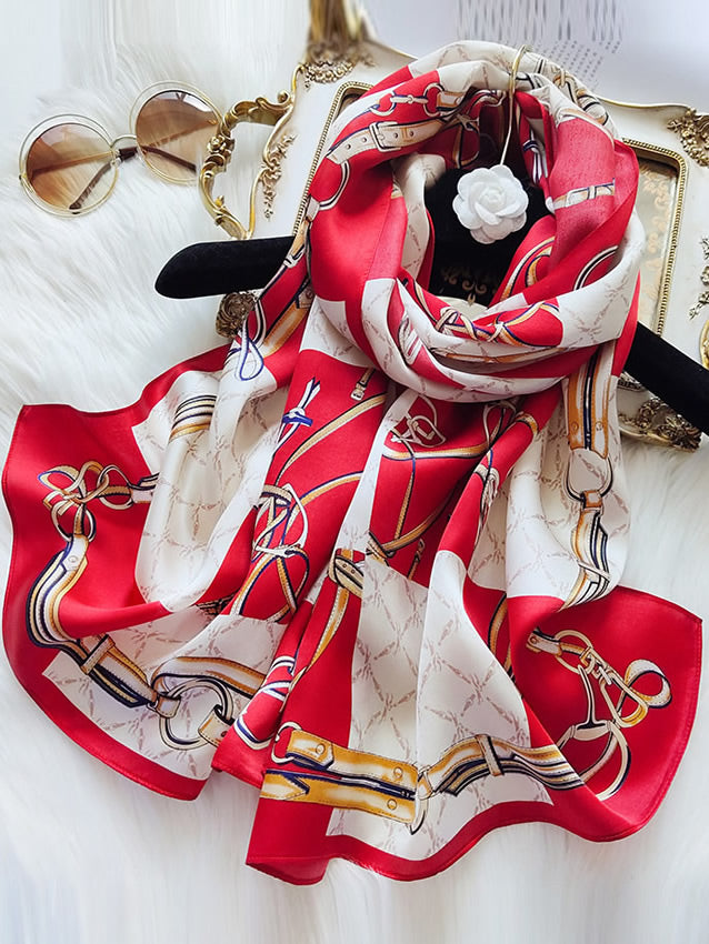 [P022] SilkSilky-DK Scarf 001,