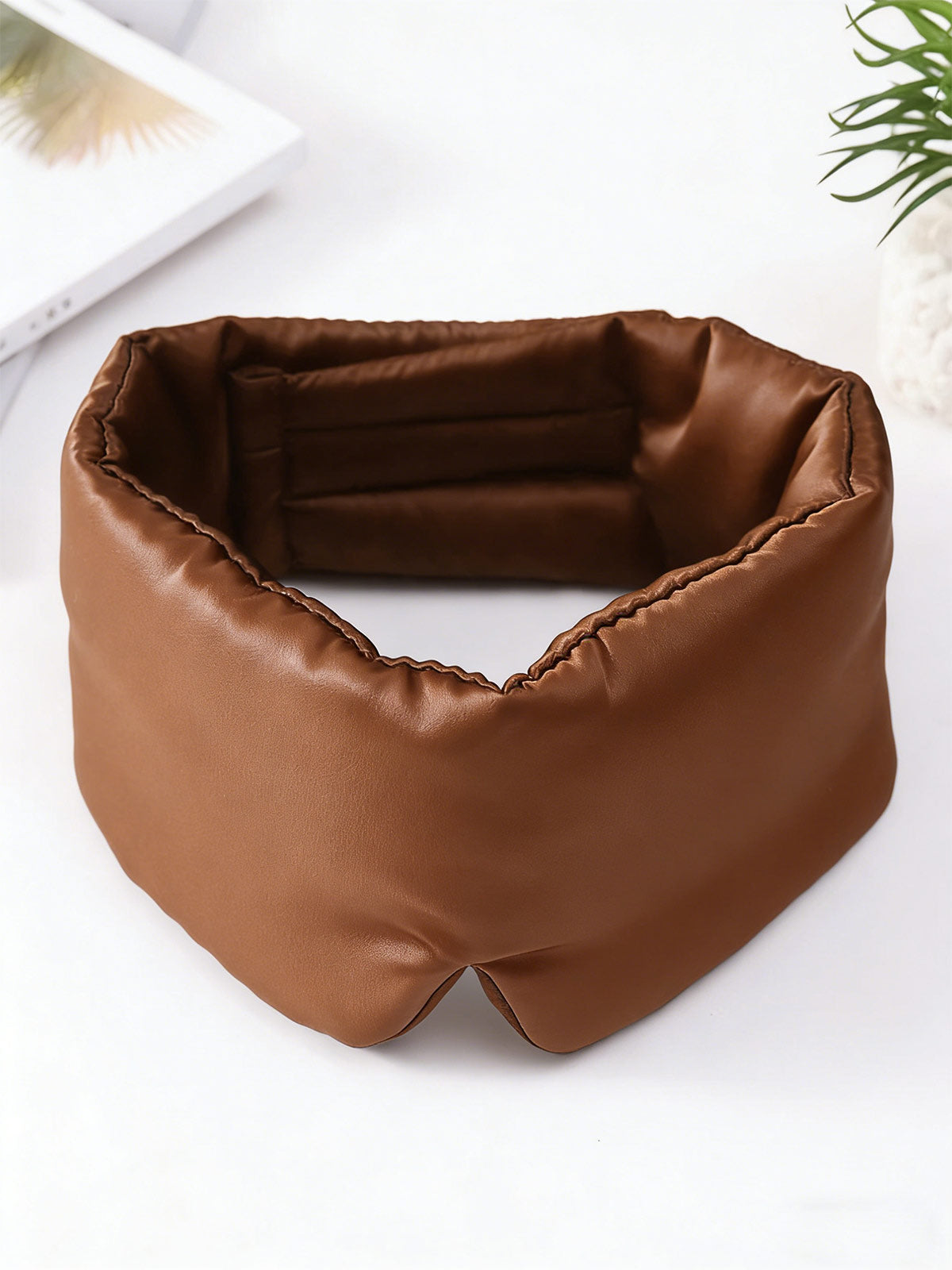 [Kaffe] SilkSilky-DK 19Momme Eye Mask 004