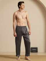 [Sort Ginkgo] SilkSilky-DK Men's Sleep Shorts 005