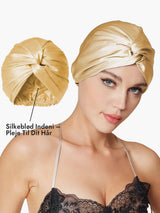 [Champagne] SilkSilky-DK Sovehætte 004