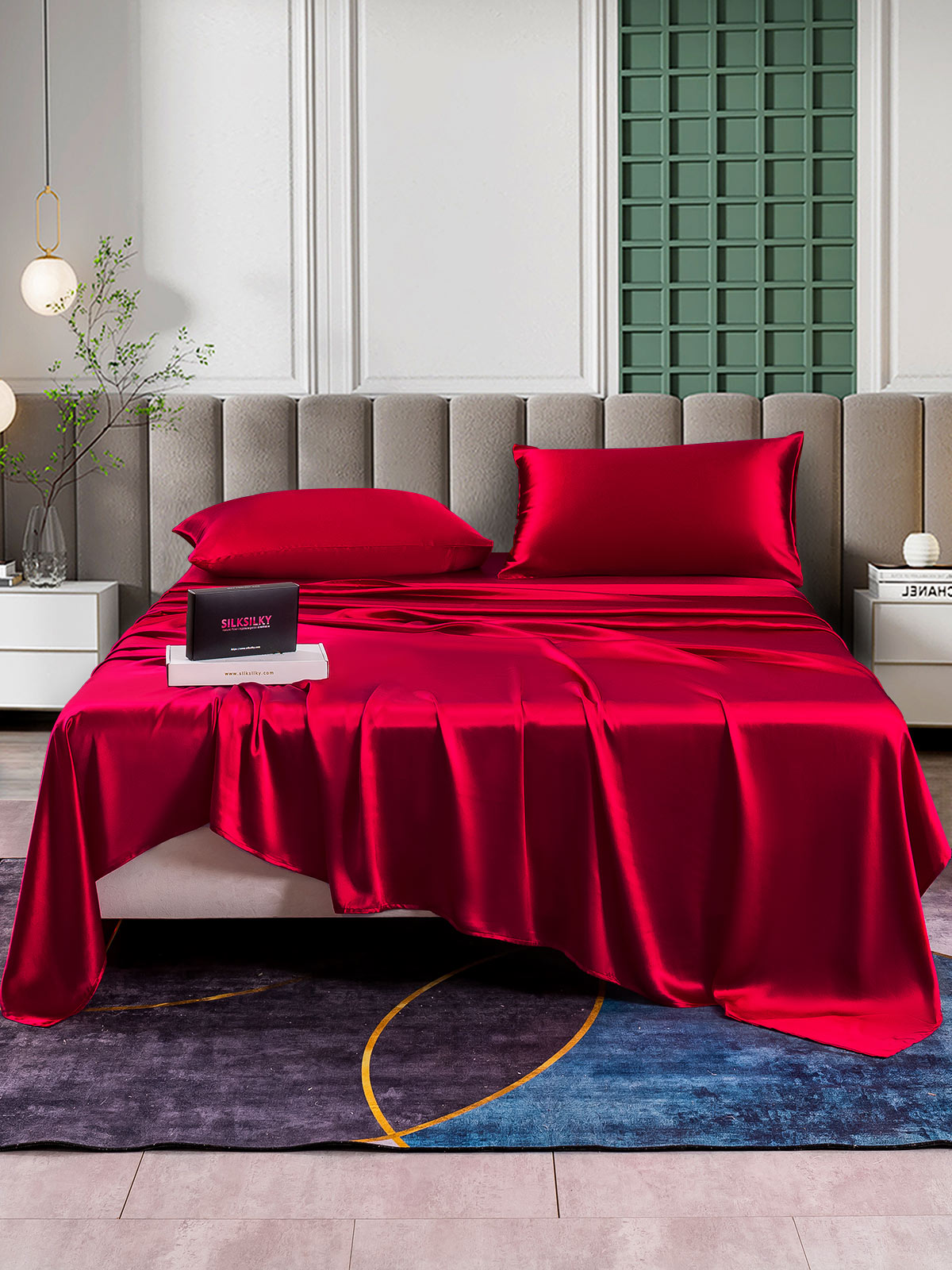 [Vin] SilkSilky-DK 25Momme Bedding Set 002