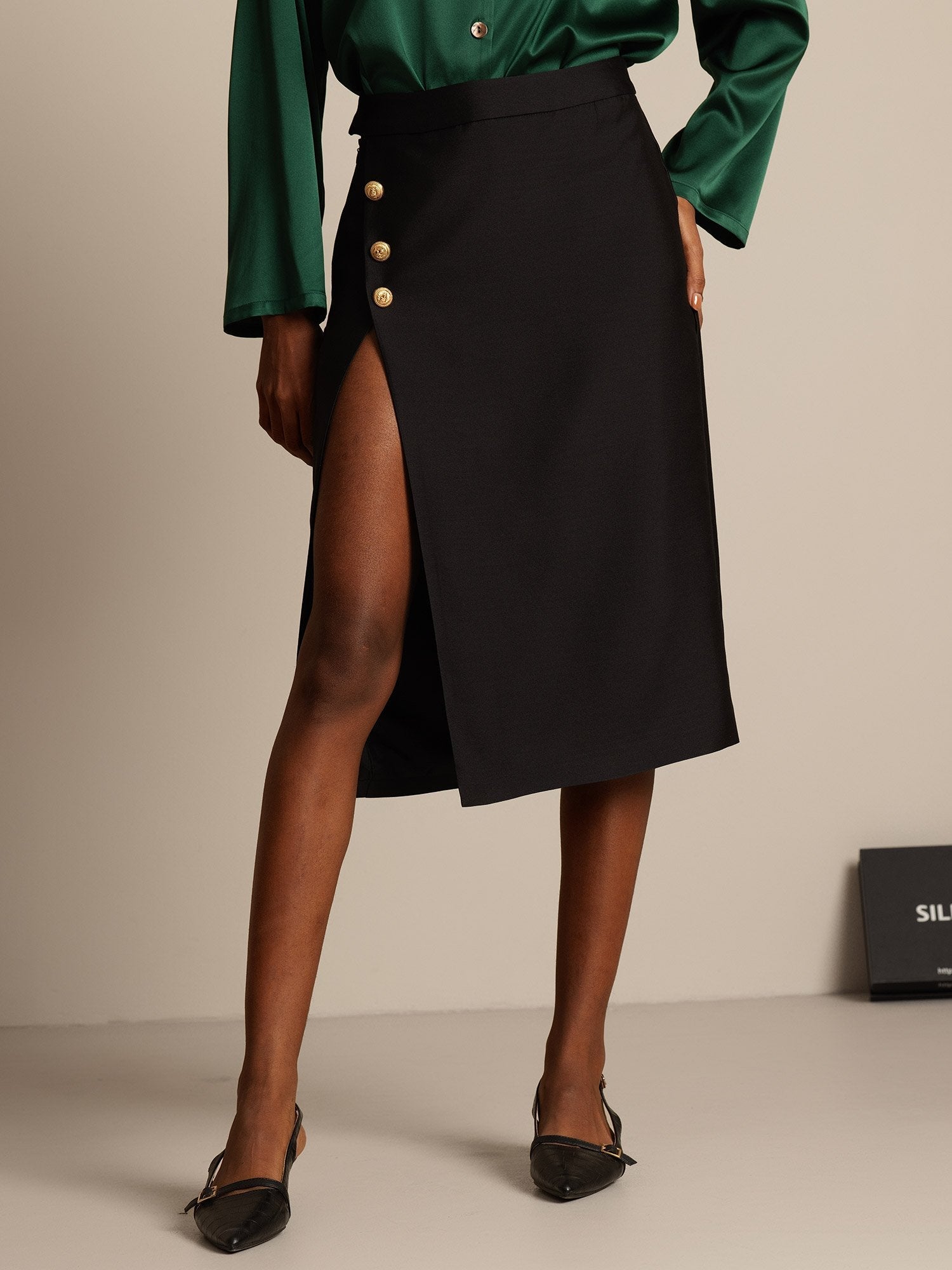 [Sort] SilkSilky-DK 32Momme Silke Skirt 001,