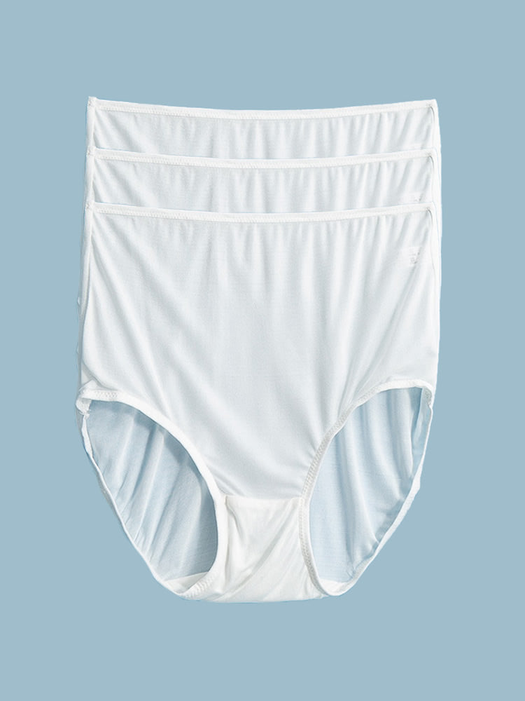 SilkSilky-DK Panty Hvid 003