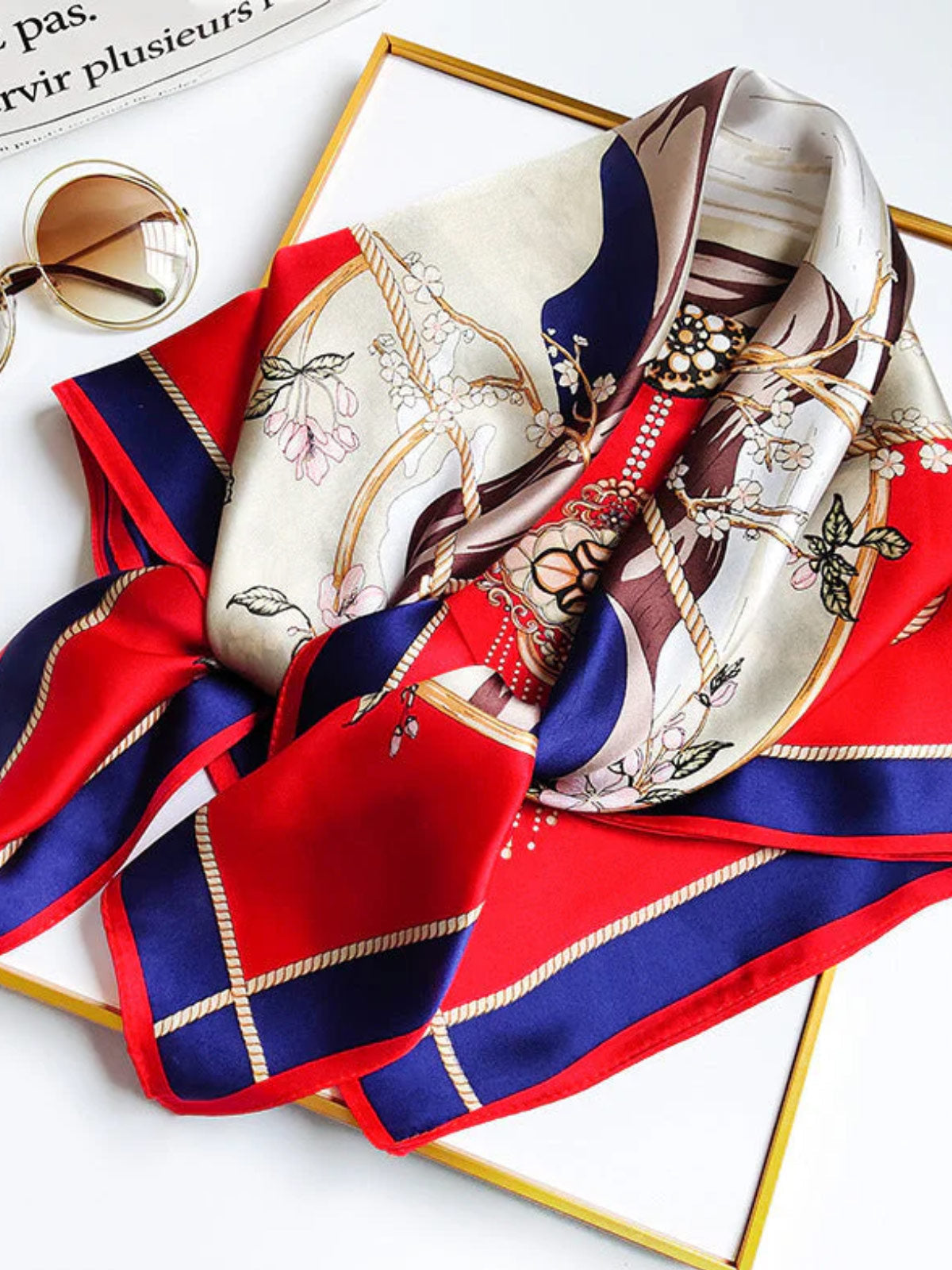 [P011] SilkSilky-DK Scarf 003,