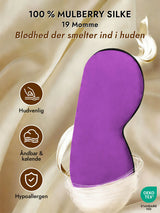 [Lilla] SilkSilky-DK Øjenmaske 003