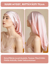 [Lys Pink] SilkSilky-DK Sovehætte 003