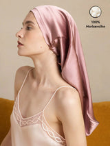 [Bleg Mauve] SilkSilky-DK Sovehætte 001