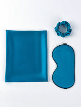 [Blågrøn] SilkSilky-DK 19Momme Pure Silk Pillowcase Set 003