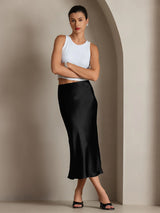 [Sort] SilkSilky-DK Nederdel 001