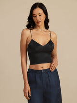 [Sort] SilkSilky-DK Spaghetti Strap V Neck Camisole Top 003