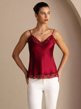 [Vin] SilkSilky-DK V Neck Camisole Top 004