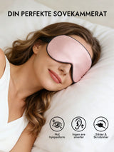 [Lys Pink] SilkSilky-DK Øjenmaske 005