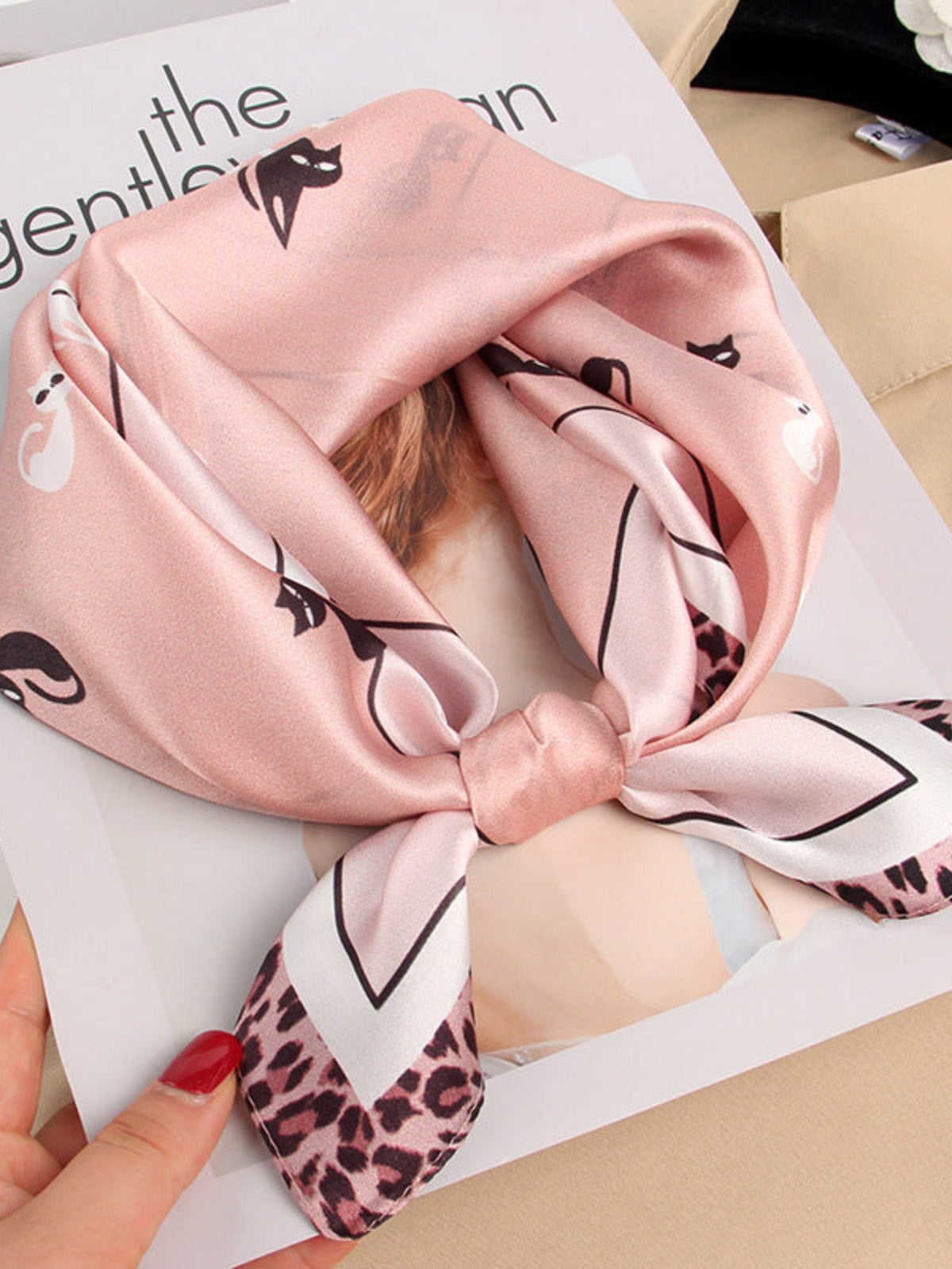 [P032] SilkSilky-DK Pure Silk Scarf 001