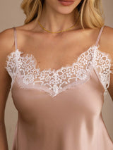 [Toscana] SilkSilky-DK V Neck Camisole Top 003