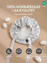 [Sølv] SilkSilky-DK Sovehætte 002