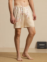 [Champagne] SilkSilky-DK 19Momme Mens Sleep Bottoms 003