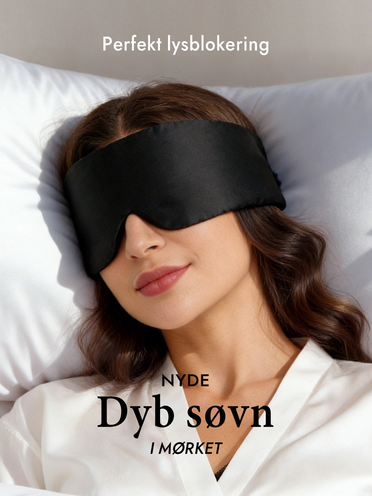 [Sort] SilkSilky-DK Øjenmaske 003
