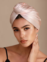 [Lys Pink] SilkSilky-DK Hårturban 002