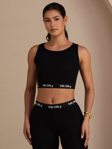 [Sort] SilkSilky-DK Sleeveless Crew Neck Women's Outfit Sets 004