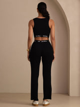 [Sort] SilkSilky-DK Sleeveless Crew Neck Women's Outfit Sets 002