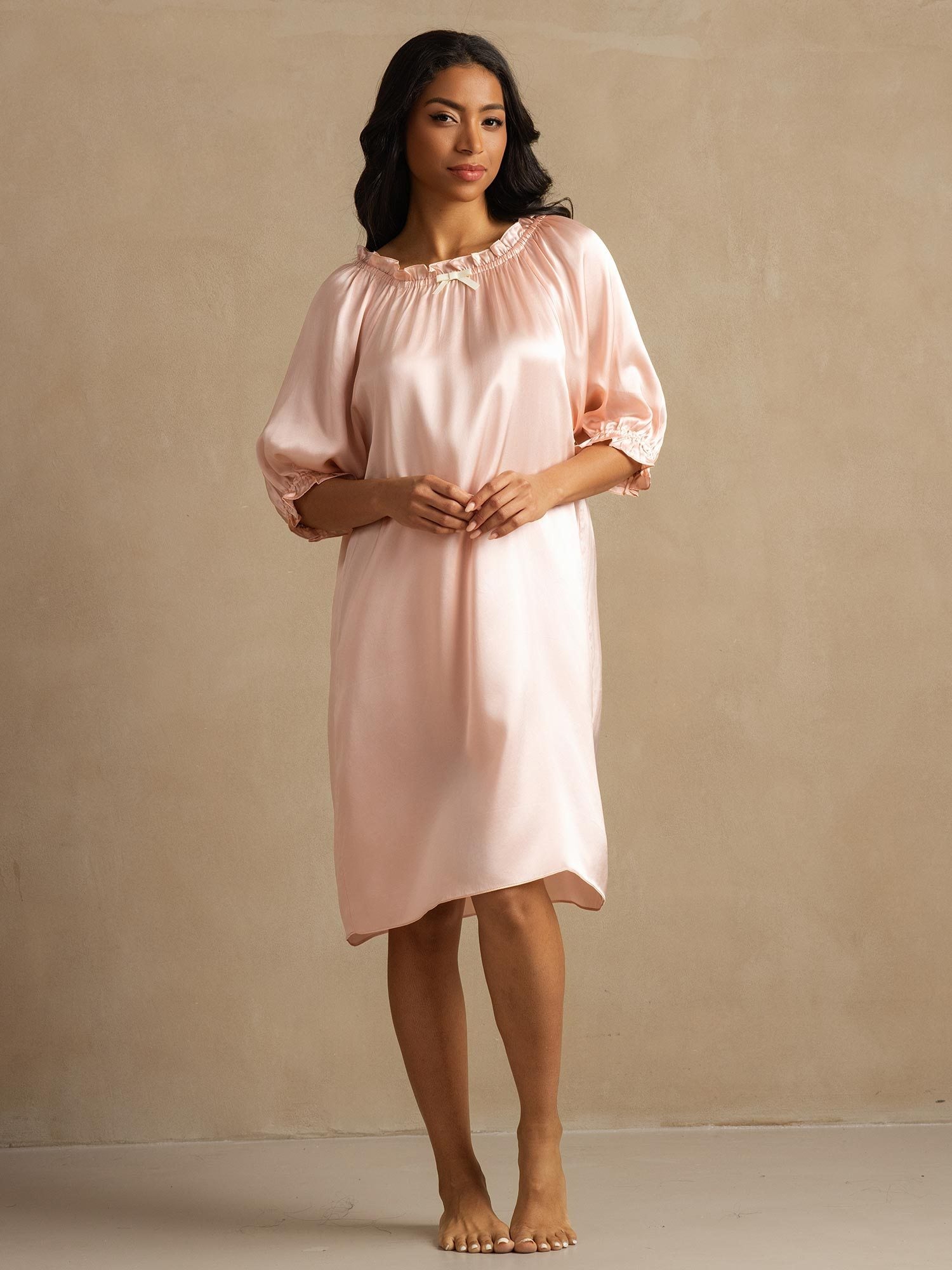 [LysPink] SilkSilky-DK Silke Nightgown 003