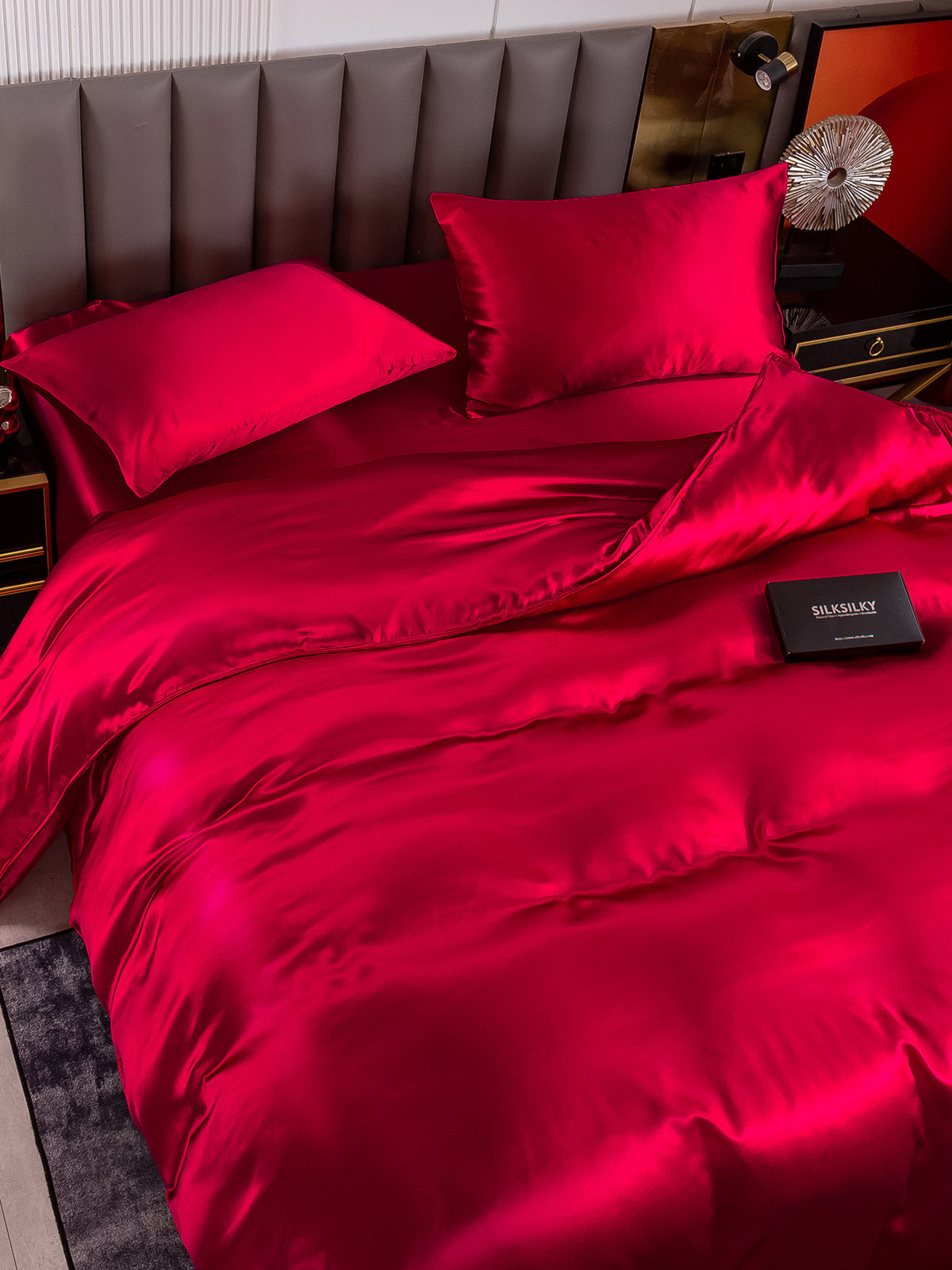 [Vin] SilkSilky-DK 19Momme Bedding Set 003