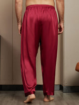[Vin] SilkSilky-DK Pure Silk Mens Sleep Bottoms 002
