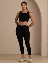 [Sort] SilkSilky-DK Sleeveless Crew Neck Women's Outfit Sets 007