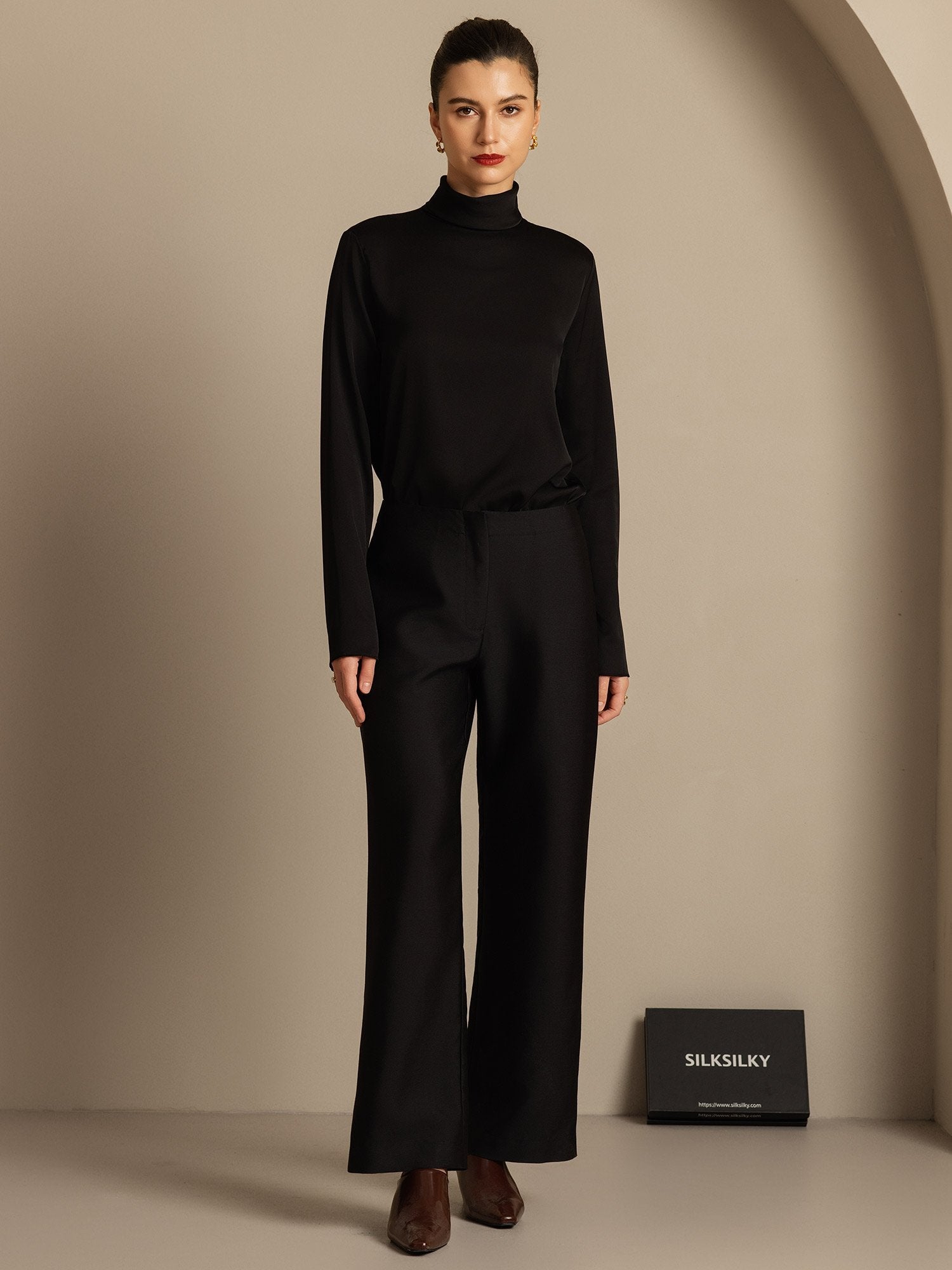 [Sort] SilkSilky-DK 32Momme Silke Womens Pants 005,