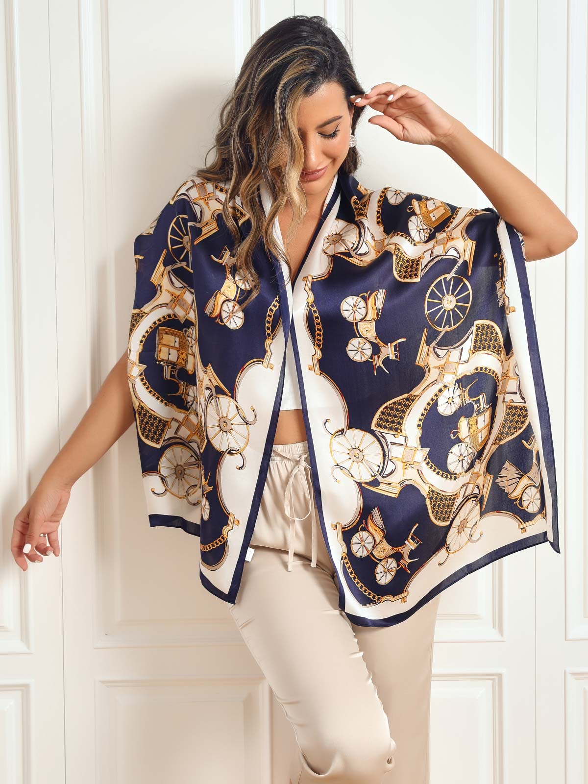 [P026] SilkSilky-DK Scarf 001,