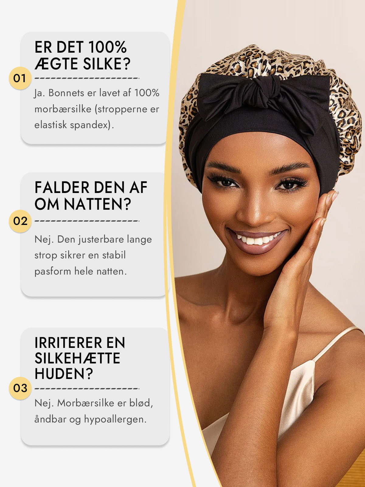 [Leopard] SilkSilky-DK Silke Sleep Cap 006