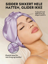 [Lavendel] SilkSilky-DK Sovehætte 004