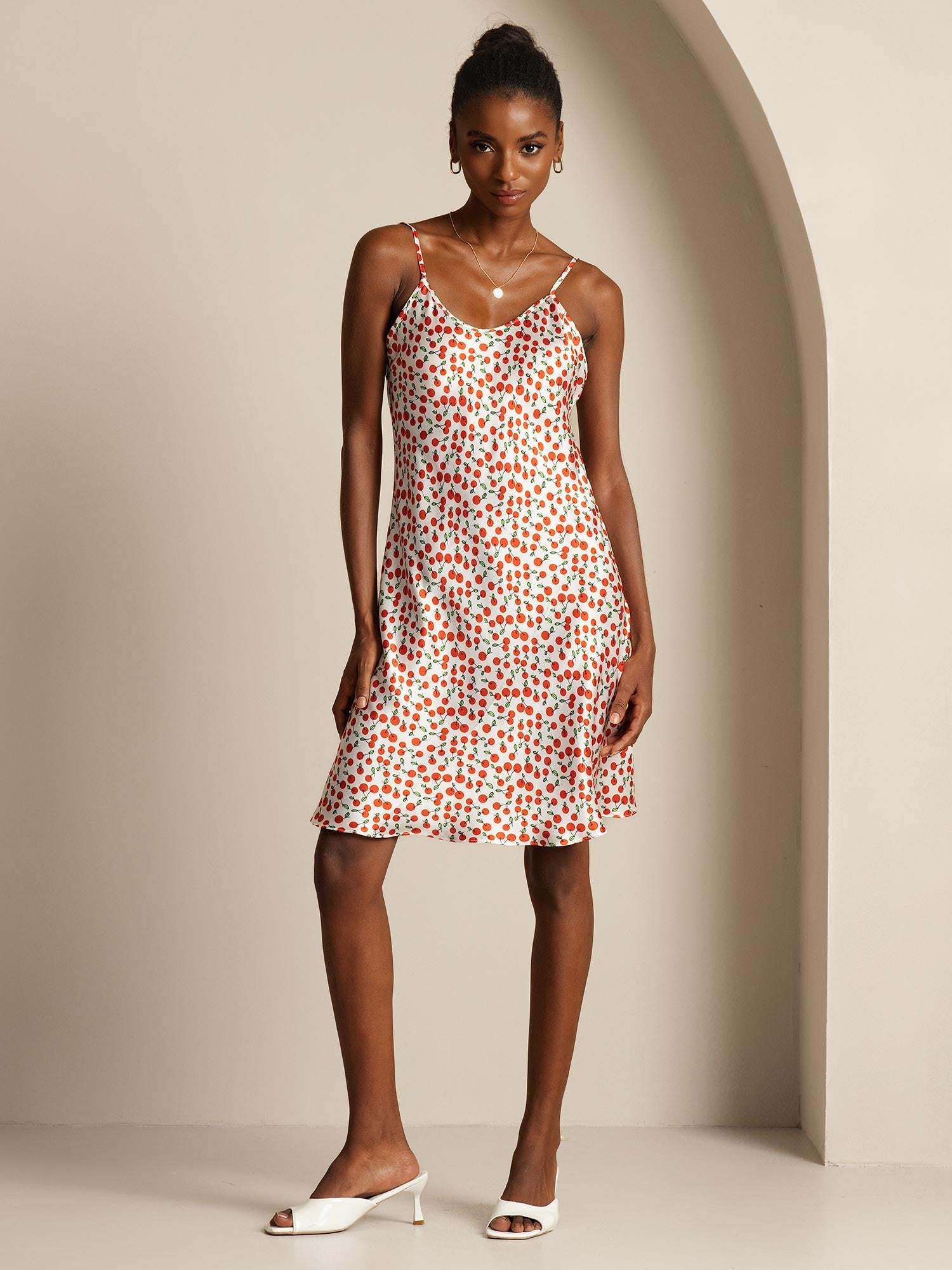 [Kirsebær] SilkSilky-DK Dress 001,