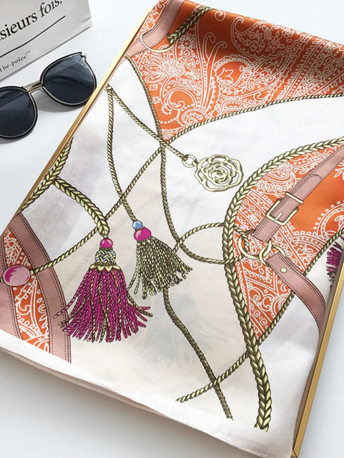 [P003] SilkSilky-DK Scarf 003,