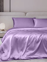 [Lavendel] SilkSilky-DK 19Momme Sengesæt 001