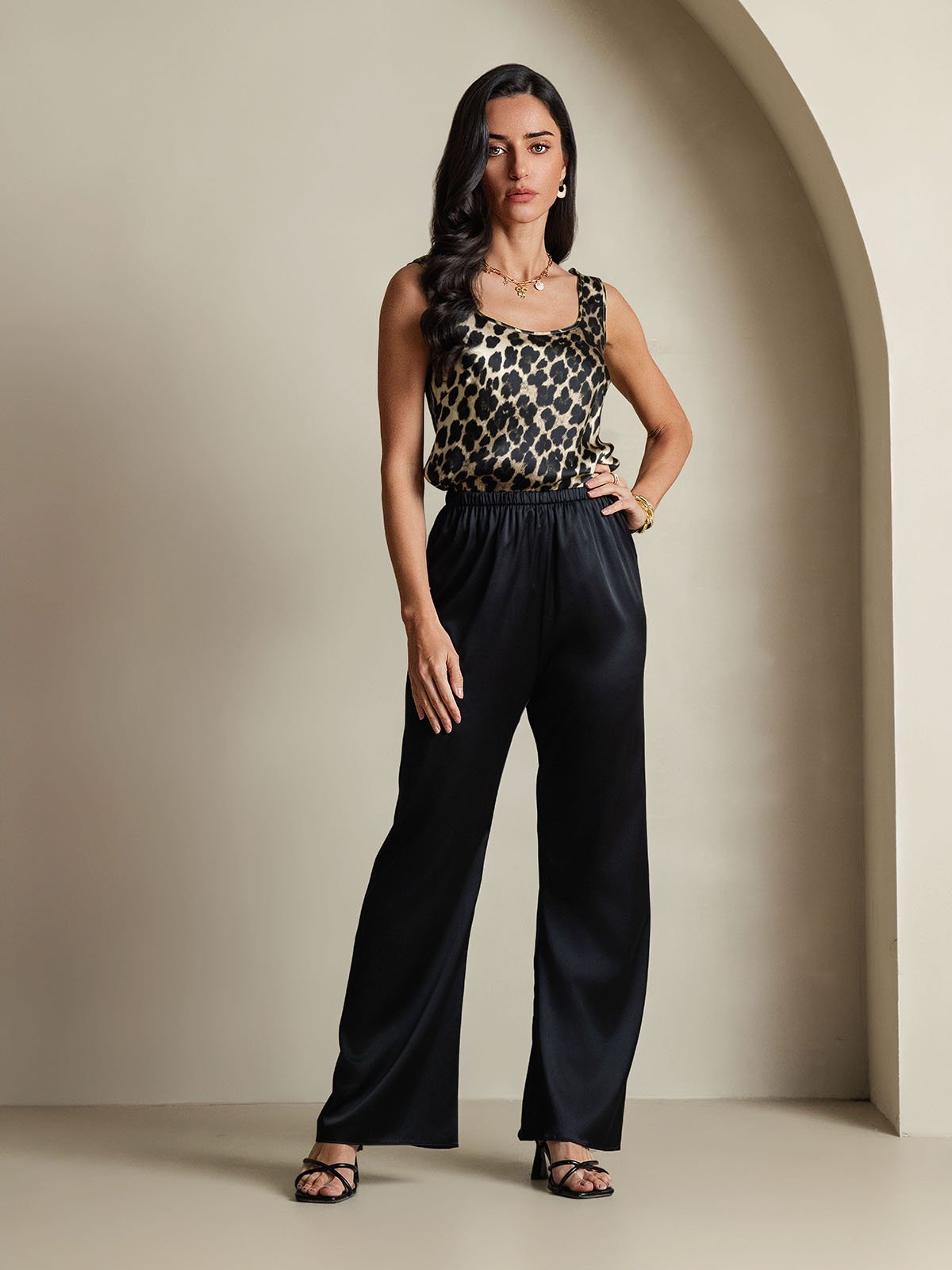 [Leopard] SilkSilky-DK 19Momme Silke Camisoles 008,