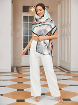 [P030] SilkSilky-DK Scarf 005,