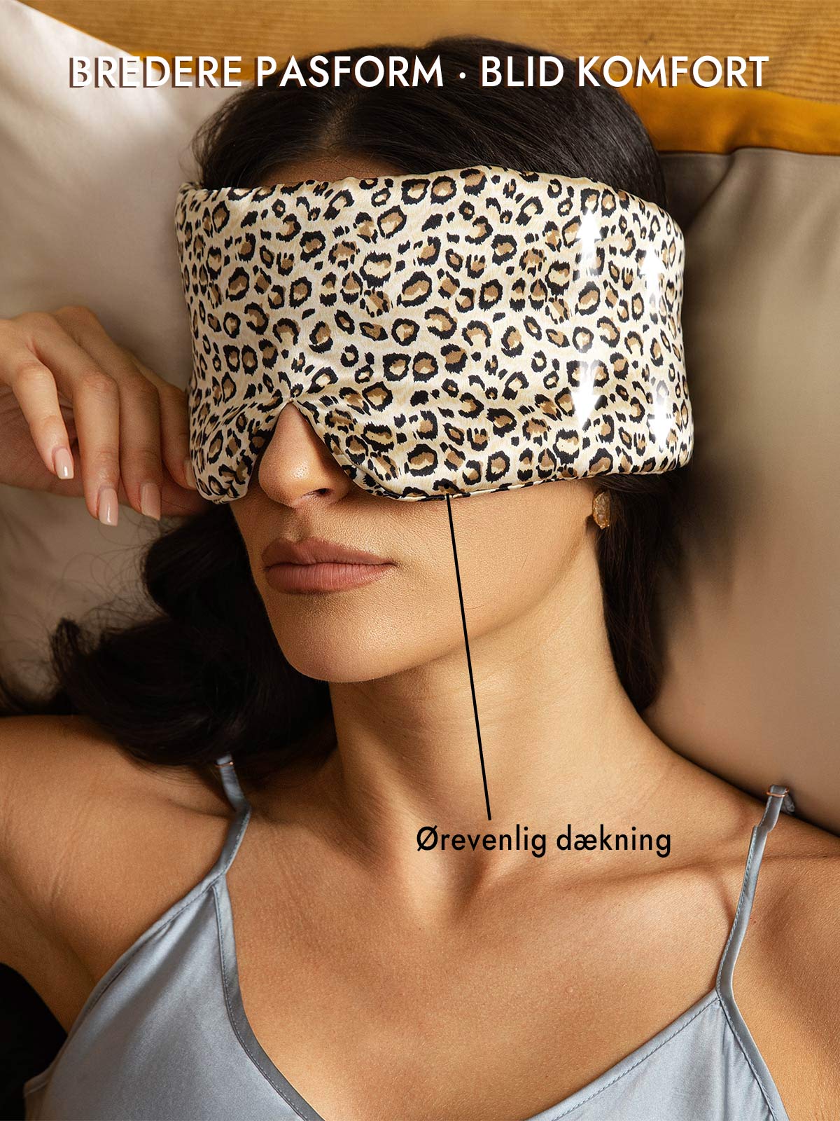 [Leopard] SilkSilky-DK Øjenmaske 005