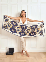 [P026] SilkSilky-DK Scarf 002,
