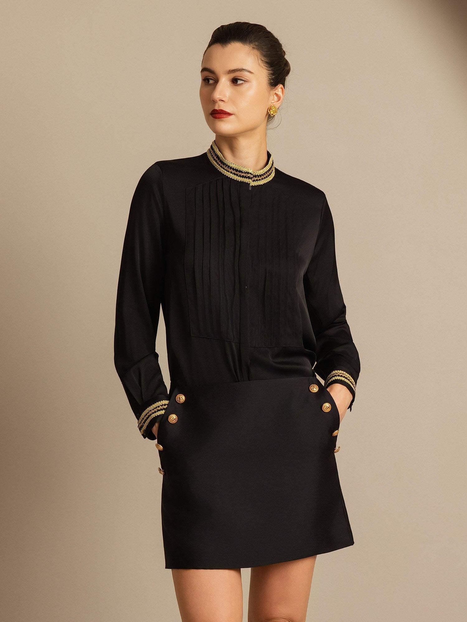 [Sort] SilkSilky-DK 32Momme Silke Skirt 008,